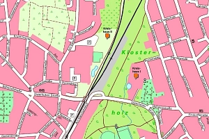 Standorte Kreishaus I und Kreishaus II&nbsp;&copy;&nbsp;Landkreis Osterholz