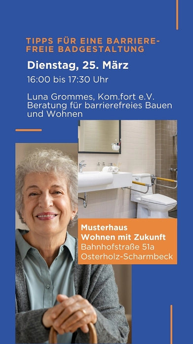 Tipps für eine barrierefreie Badgestaltung&nbsp;&copy;&nbsp;Landkreis Osterholz
