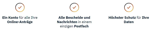 Vorteile der BundID auf einem Blick&nbsp;&copy;&nbsp;Bundesministerium des Innern und für Heimat, 2023